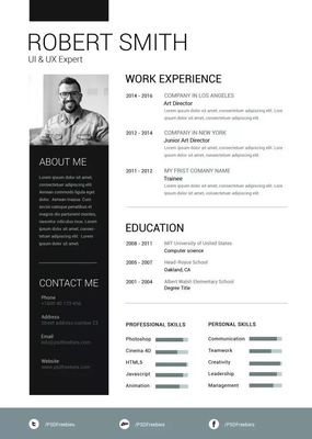 設計師如何打造完美簡歷，附贈專屬PSD與AI模板資源